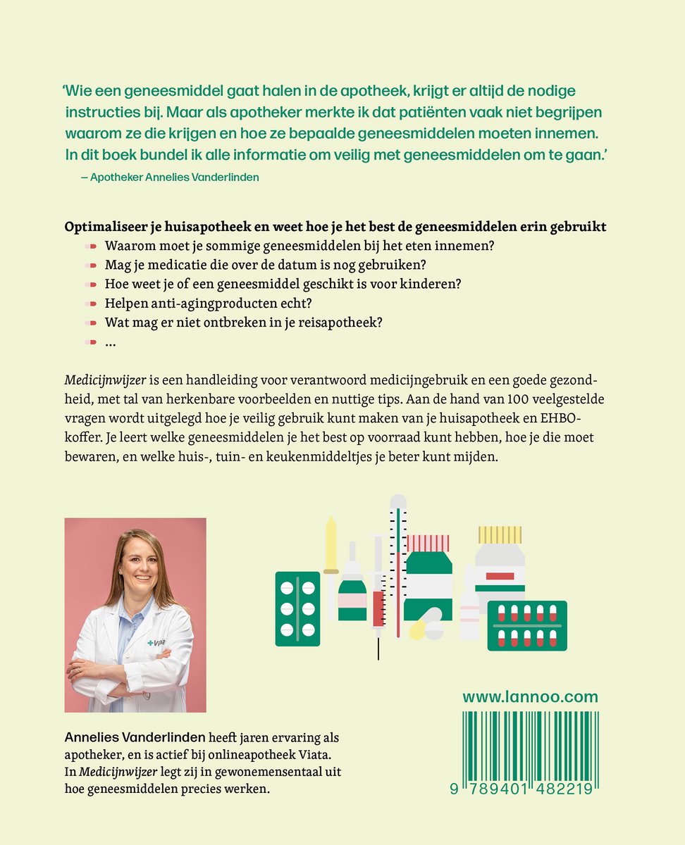 Medicijnwijzer - back cover