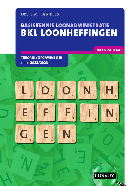 BKL Loonheffingen 2022-2023 Theorie-/opgavenboek - cover