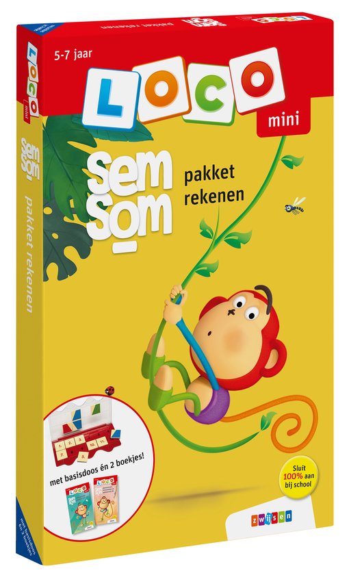 Loco Mini - Loco mini Semsom pakket rekenen - cover