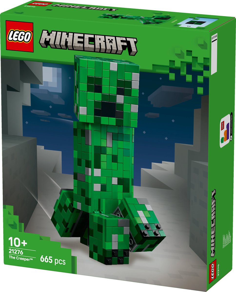 LEGO Minecraft De Creeper Actiefiguur Bouwpakket - 21276 — afbeelding 15