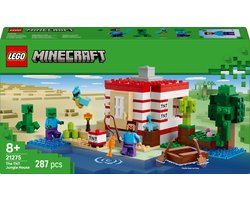 foto van LEGO® Minecraft® Het TNT Junglehuis, Videogameset - 21275