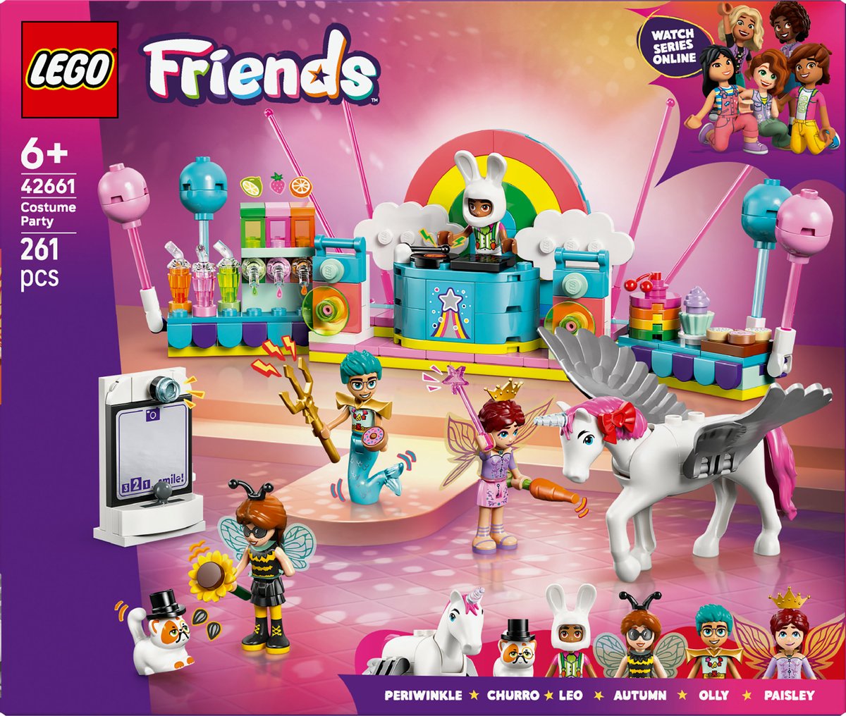 LEGO® Friends Verkleedfeestje met Eenhoorn en Fee - 42661 — afbeelding 15