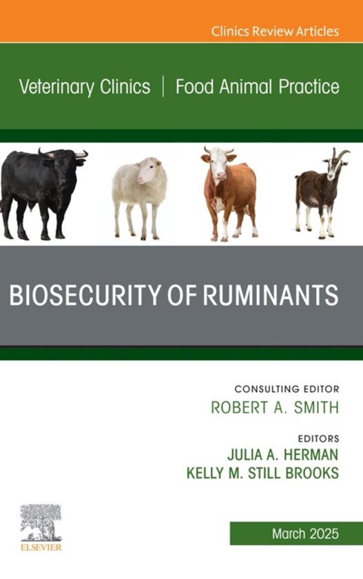The Clinics: Veterinary Medicine Volume 41-1 - Biosecurity o ... - cover