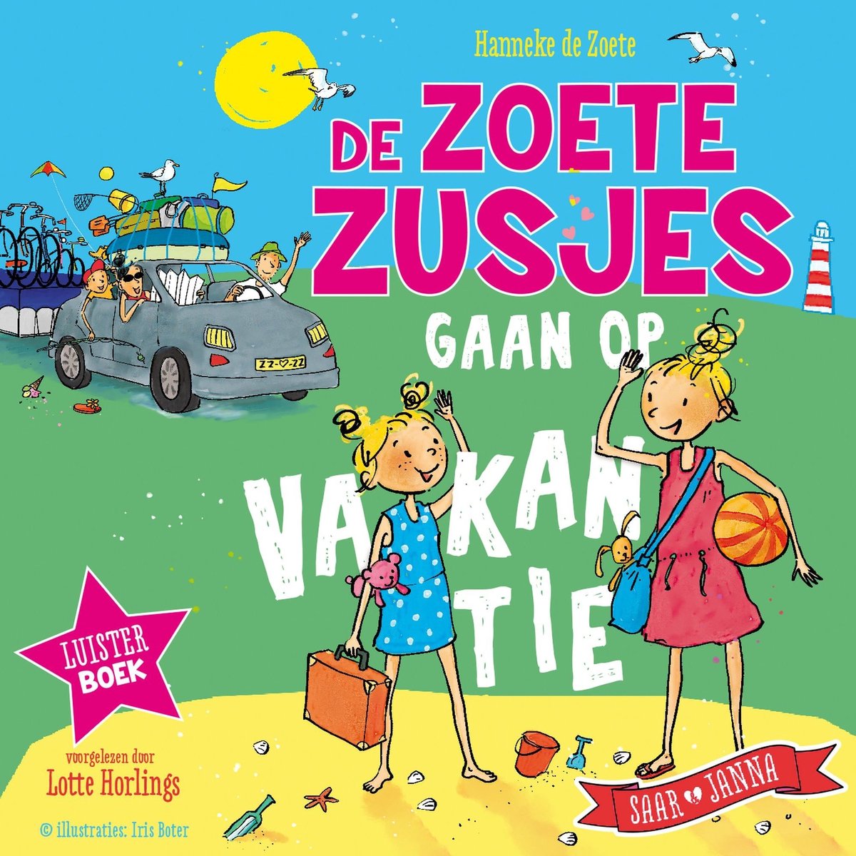 Omslag van De zoete zusjes gaan op vakantie