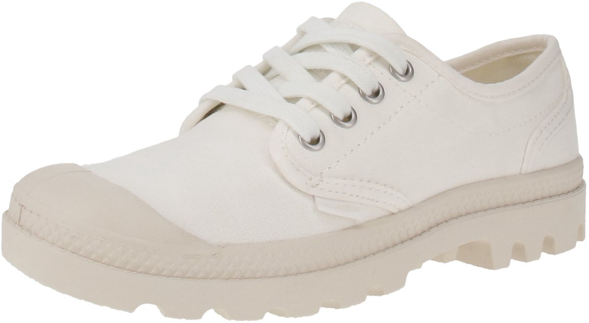 Palladium 92351-100-M Pampa Oxford Damestrainers Zacht Wit