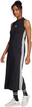 Robe longue dos nageur adidas Sportswear Essentials 3 bandes - Femme - Zwart- 2XS