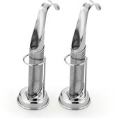 Avoid Theezeef – 2 Stuks – RVS Theefilter Met Handvat En Lekplaatje Thee Filter Voor Losse Thee