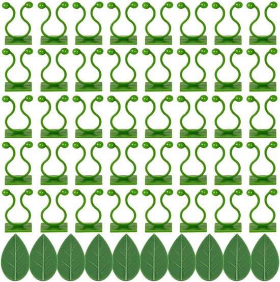 110PCS Adjustable Plant Tie Plastic Cable Tie Set Twist Ties for Green Plant Support Flexible Plant Straps for Garden Tree Potted Plants