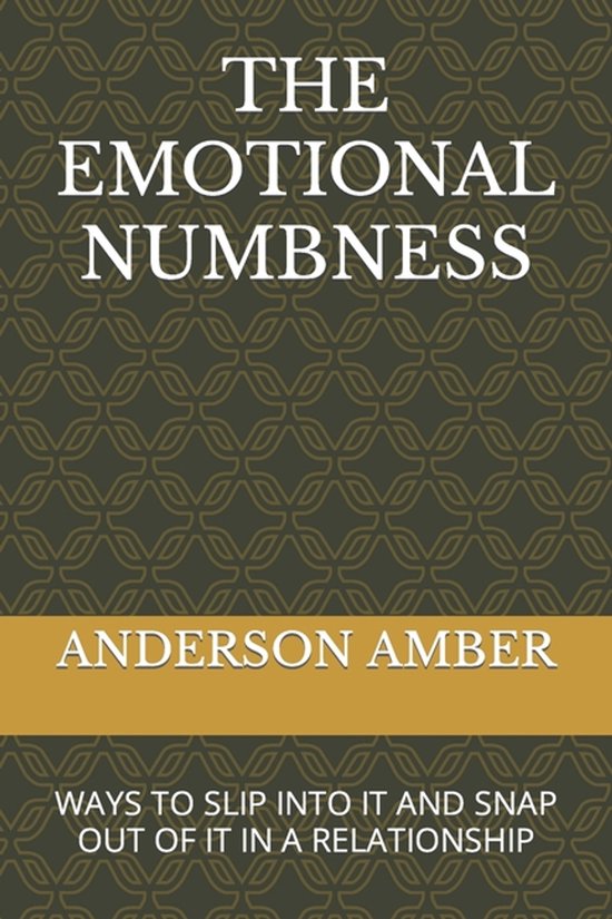 The Emotional Numbness - cover