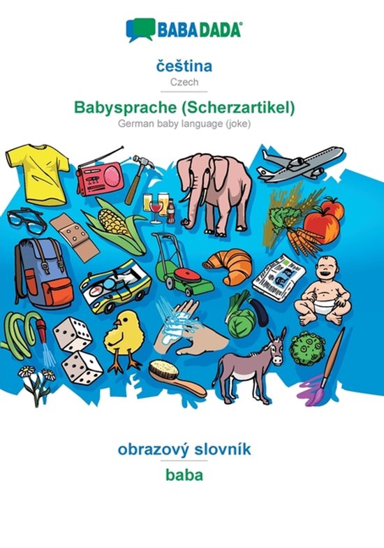 čestina - Babysprache (Scherzartikel), obrazový slovník - cover