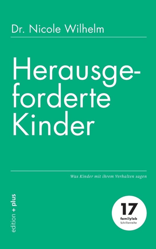 Herausgeforderte Kinder - cover