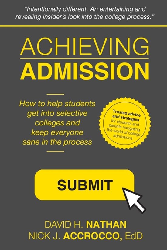 Achieving Admission - cover