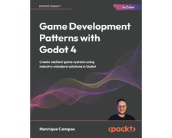 Omslag van Game Development Patterns with Godot 4: Create resilient game systems using industry-standard solutions in Godot