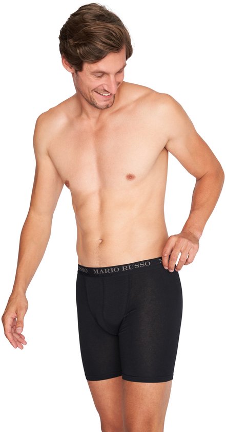 Mario Russo - Lot de 6 Sous-vêtements longs pour hommes - Multi - Taille L