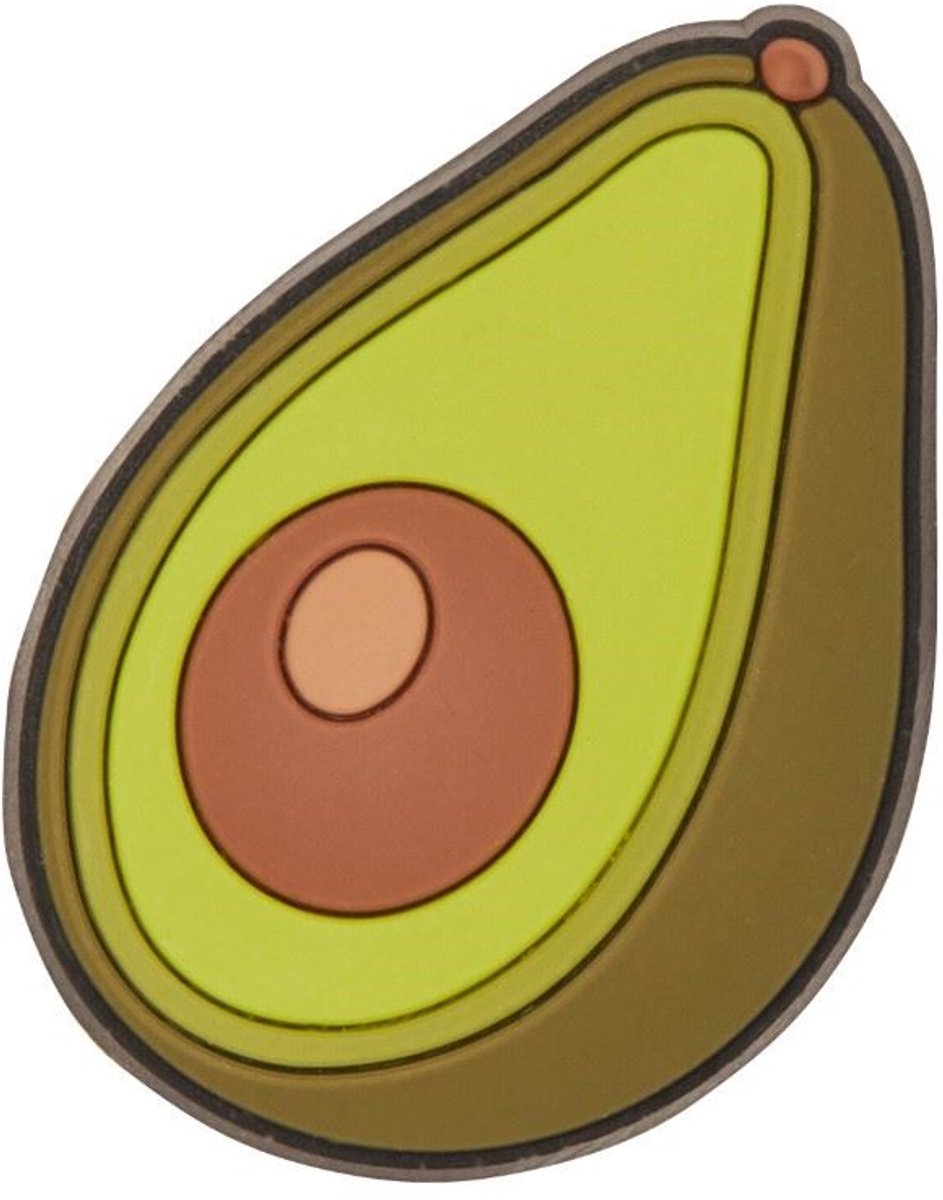 Crocs Avocado - Jibbitz Charms - Przypinka - Gumene Decoraties - Geschikt voor Crocs