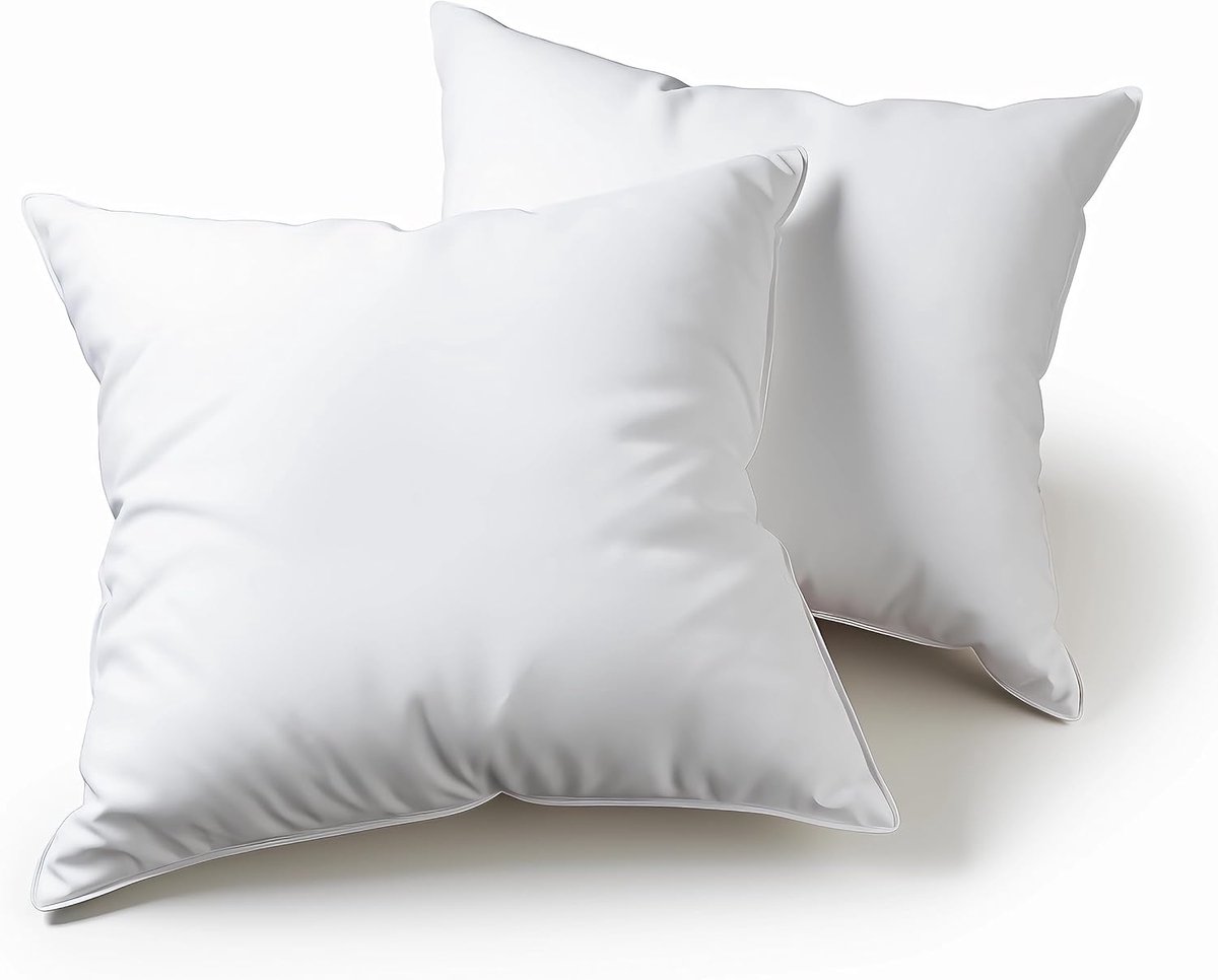 Decoratief Sierkussen Set van 2 - Hypoallergeen en Anti-Mijt - Voor Bank en Bed - 45x45 cm