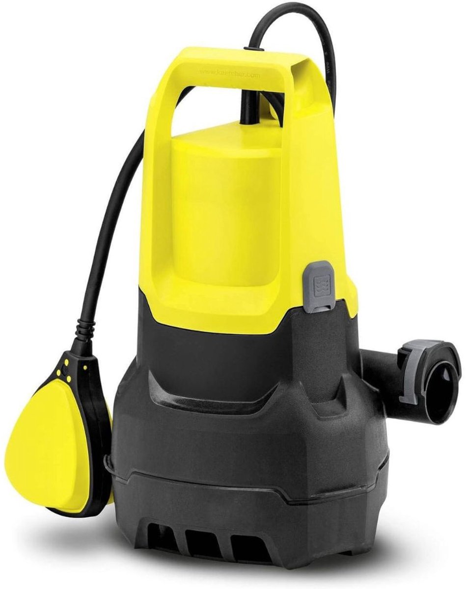 CRLYN® Dompelpomp Vuil Water - Waterpomp - Vlakzuigpomp - Zwart en Geel