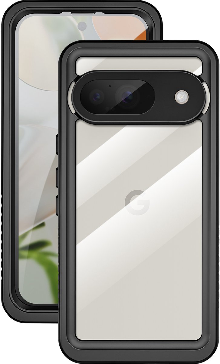Redpepper, Volledig omhulsel voor Google Pixel 9 Waterdicht IP68 Schokbestendig, Transparant