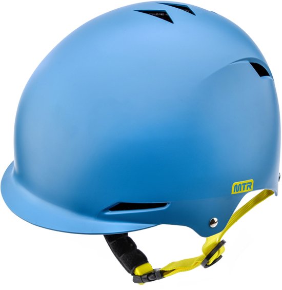 Meteor - Fietshelm - KS02 - M 52-56 cm donkerblauw
