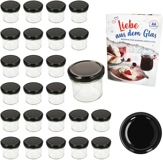 MamboCat Set Van 100 Glazen Potten 230 Ml Tot 82 Vliegenzwammen Deksel Rood Wit Gestippeld Incl Diamant Gelierzauber Receptenboekje Jampot Inmaakpot 1704638681 MamboCat Set Van 100 Glazen Potten 230 Ml Tot 82 Vliegenzwammen Deksel Rood Wit Gestippeld Incl Diamant Gelierzauber Receptenboekje Jampot Inmaakpot 1704638681