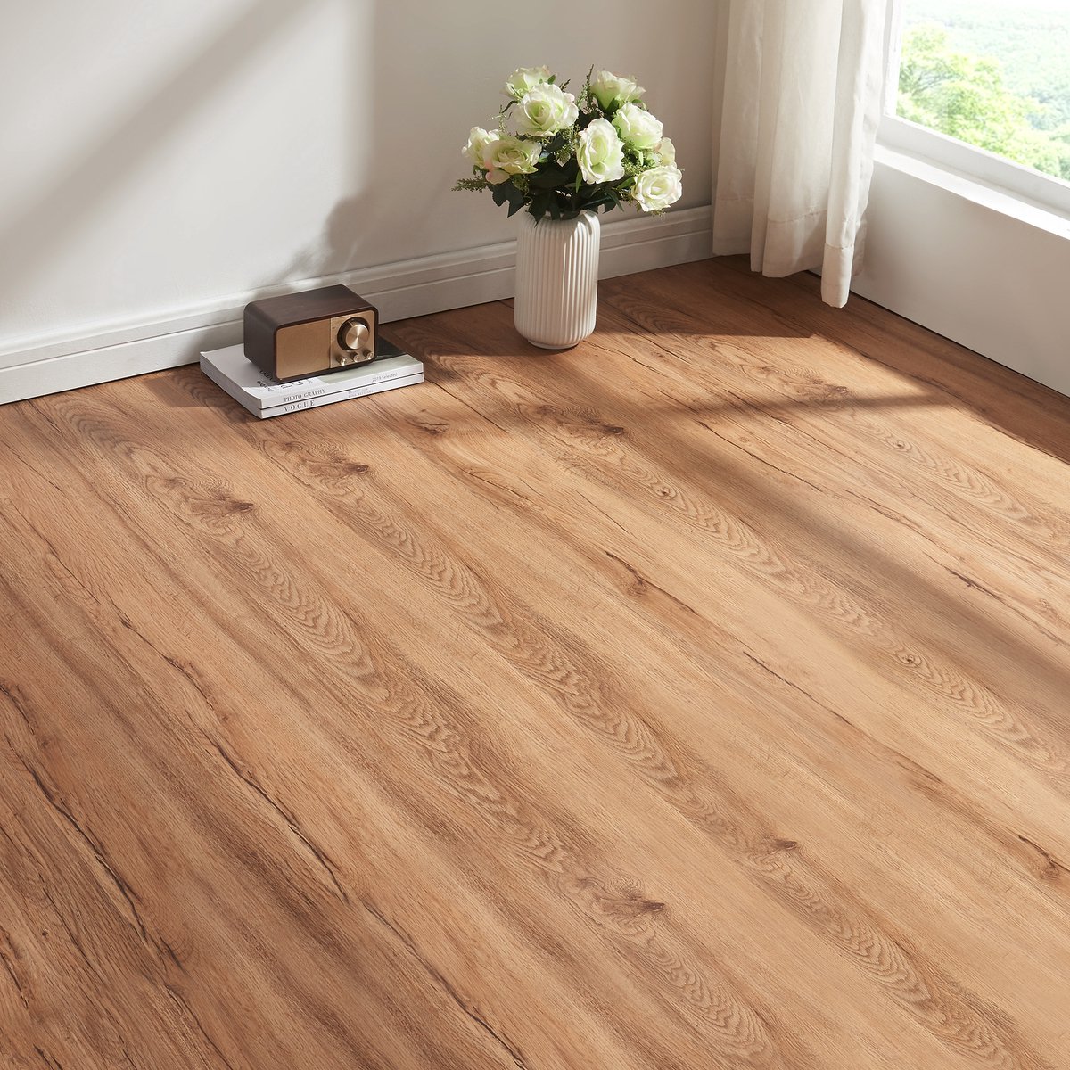Vinyl-SPC klik vloer Okapirg nordic oak 5 mm dik 10 planken 2,196 m² NEU.HOLZ