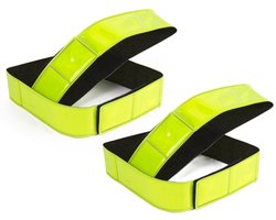 Benson reflectiebandjes - 4x - voor arm of tas - hardlopen / fietsen - verkeersveiligheid