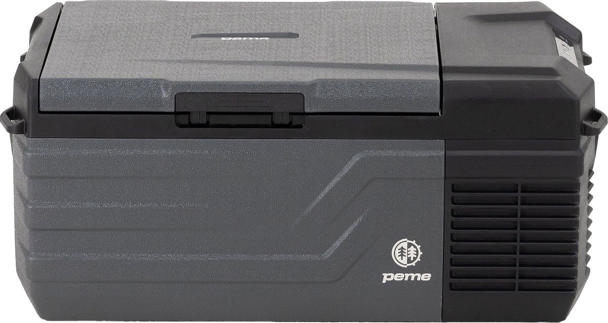 PEME Quest Elektrische Koelbox, 15.3 liter, 12V, 220/230 Volt AC/DC, Aansluiting voor Auto en Camping, thermo-elektrisch Frigobox - Zwart Dark Sky – foto 3