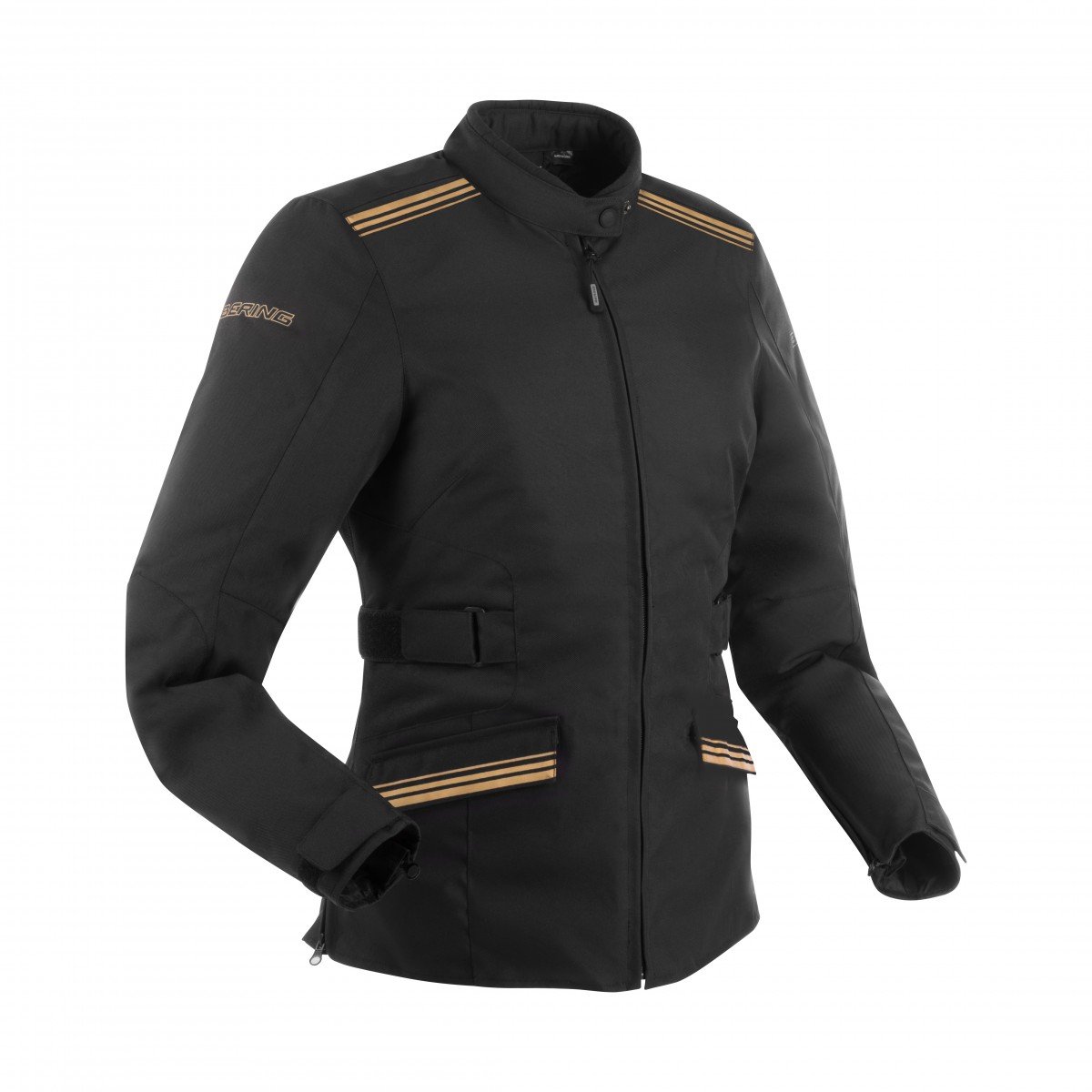 Bering Lady Shine Jas Zwart Goud - Jas