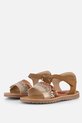 Shoesme CA25S042-A - MeisjesSandalenKindersandalen - Kleur: Bruin - Maat: 28