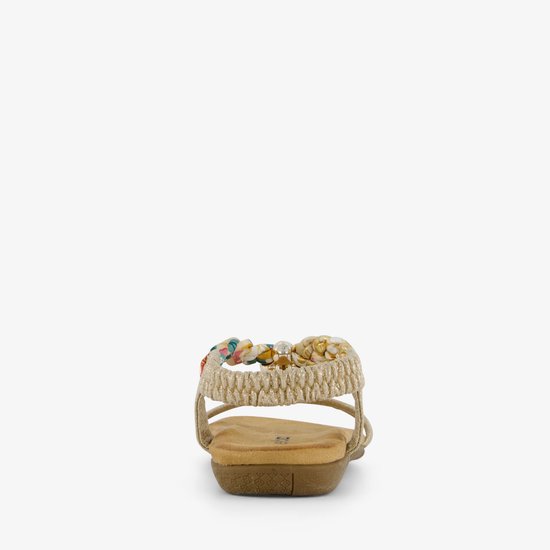 Sandales pour filles Blue Box avec détails tressés - Goud - Taille 28