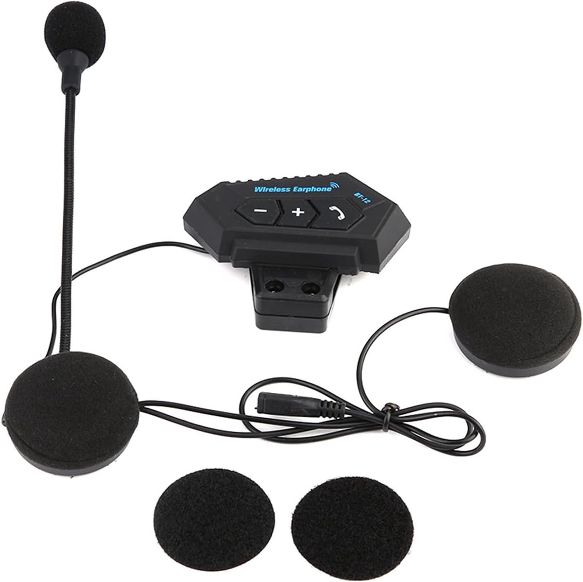 Bluetooth Helm Hoofdtelefoon met Handsfree Bellen voor Motoren