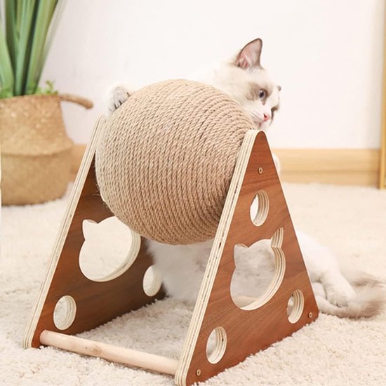 Houten Deur Gemonteerd Kat Klimrek Kat Krabplank Geïntegreerde Kattenrek Deur Opknoping Bed