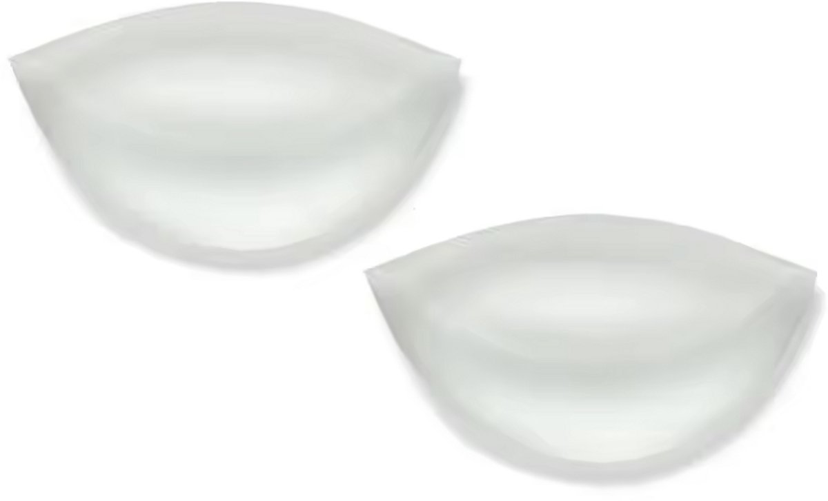 CHPN - Siliconen push-up pads - Push up vulling voor in BH - Transparant - BH vulling - Siliconen pads - Transparant - Vollere BH