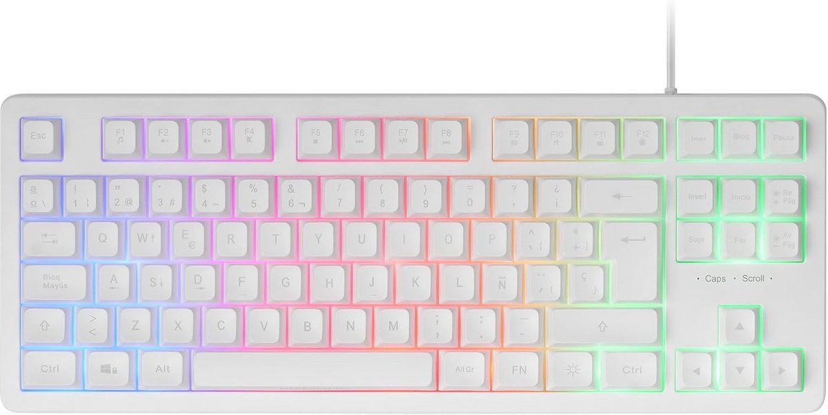 Gaming Toetsenbord TKL met Hybride H-Mech Technologie en FRGB Verlichting