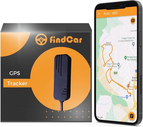 Traceur GPS Véhicule Temps Réel – Alarme Antivol Et Capteur Choc – Pour Voiture, Moto, Camping-car, Utilitaire