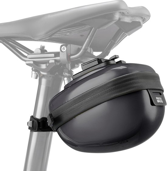 ROCKBROS Waterdichte Reflecterende Fietszadeltas Zwart 1.5L