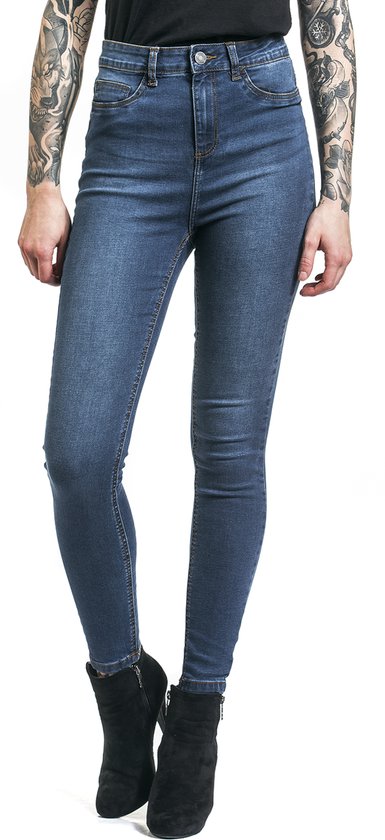 Noisy may NMCALLIE HW SKINNY JEANS VI021MB NOOS Jeans pour femmes - Taille 30
