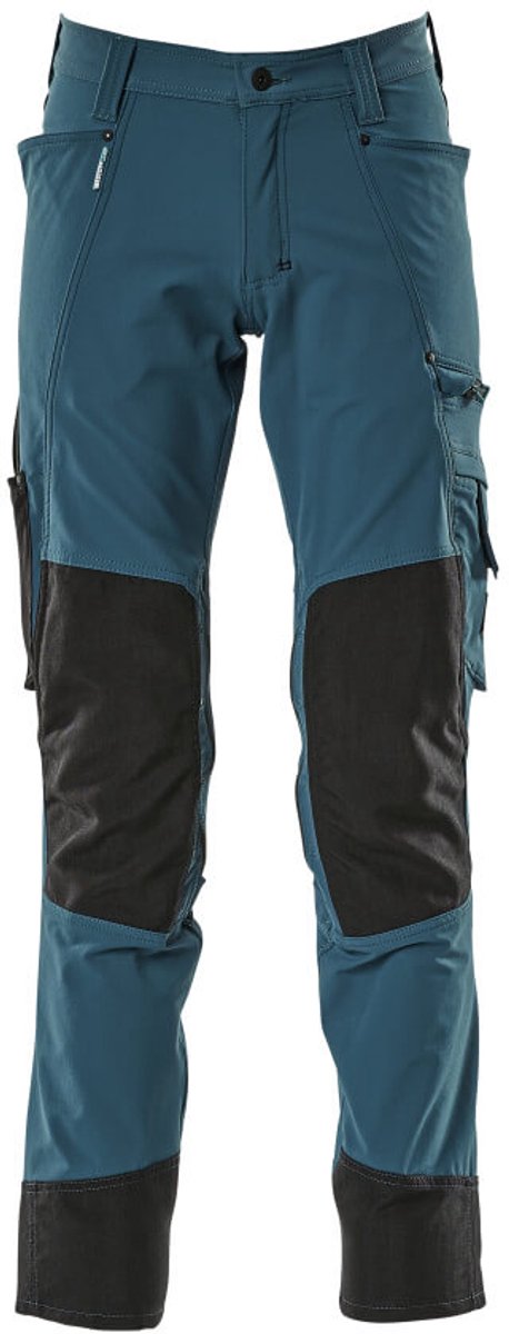 Mascot Advanced Broek met kniezakken 17179-311 - donkerpetrol - C58 - 90