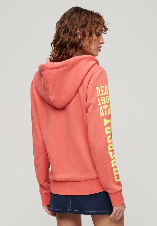 Superdry - Sweat à capuche zippé Super Athletic Graphic - Femme - Sweats à capuche à capuche