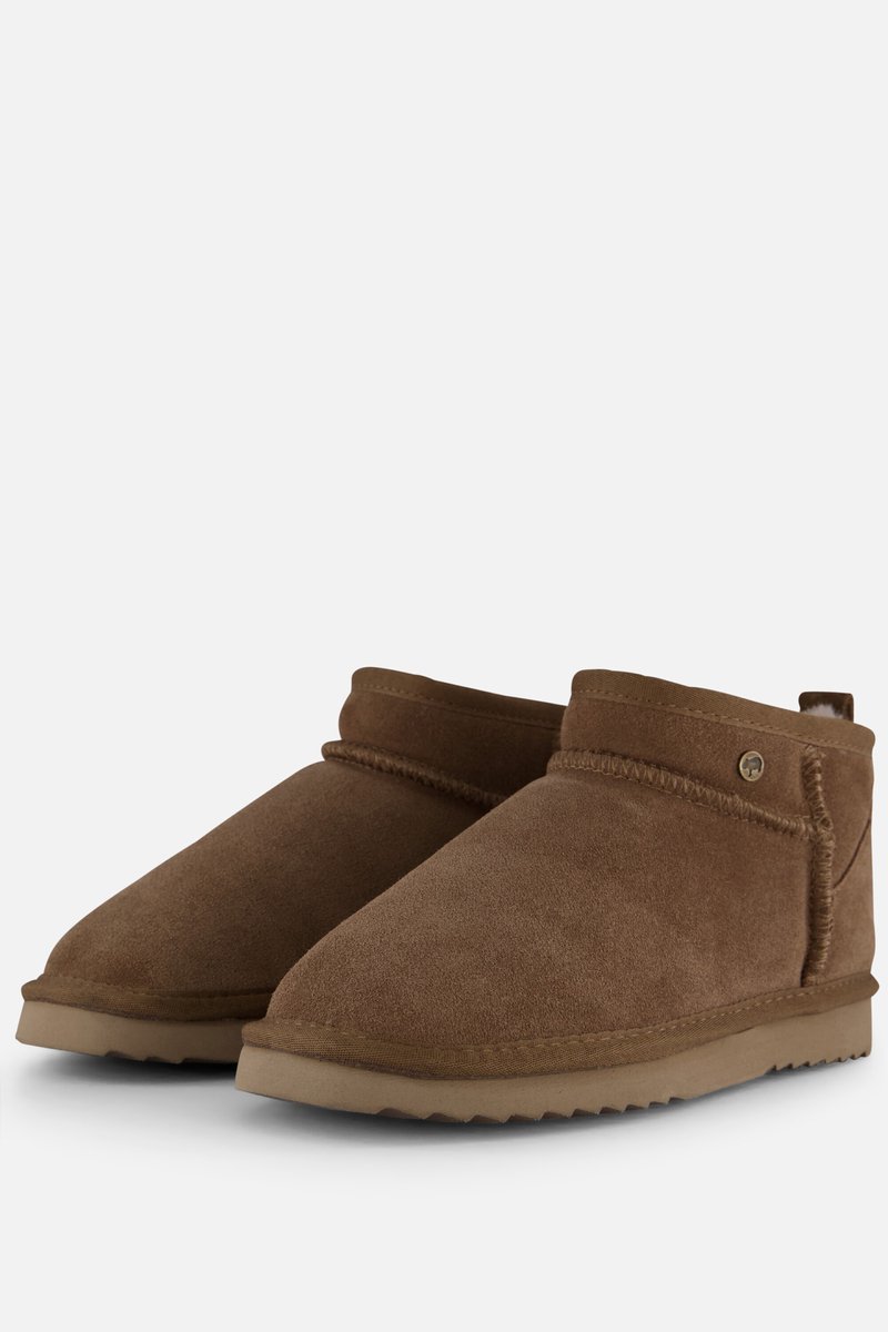 Warmbat Durack Suede Boot Dames Laarzen - Bruin