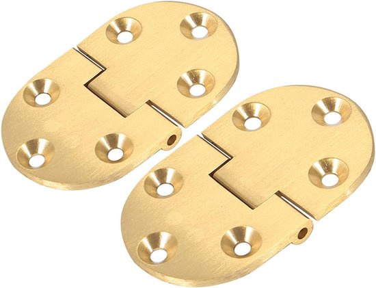 2 Stück Klapptisch-Scharniere Aus Zinklegierung - Selbsttragend, 10 Kg Belastung