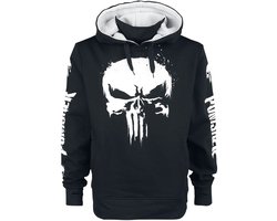 The Punisher Skull Heren Trui met capuchon - zwart - XL