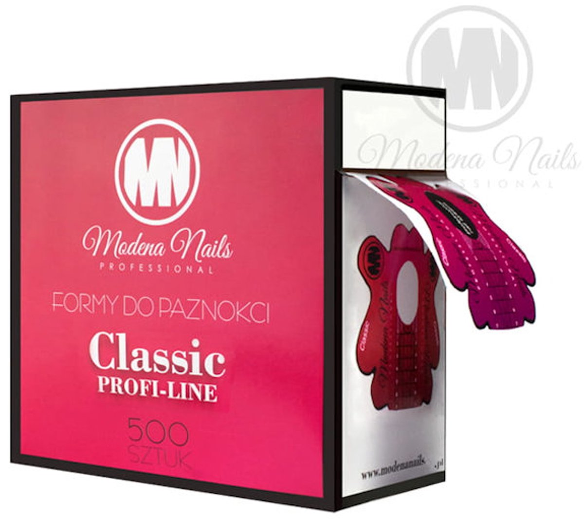 Modena Nails Nagel Sjablonen Classic Profi-Line 500 stuks