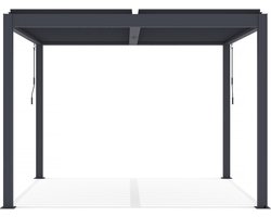 Pergola terrasoverkapping zonwering verstelbaar aluminium 