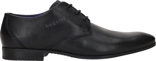bugatti Zakelijke herenschoenen, veterschoenen, cognac donkerbruin 6361, 46 EU