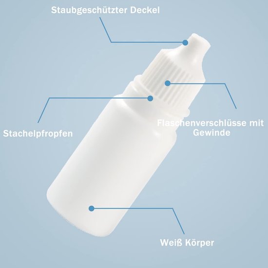 Flesje met dop 10 ml - Apothekersartikelen kopen? | Korting tot 57
