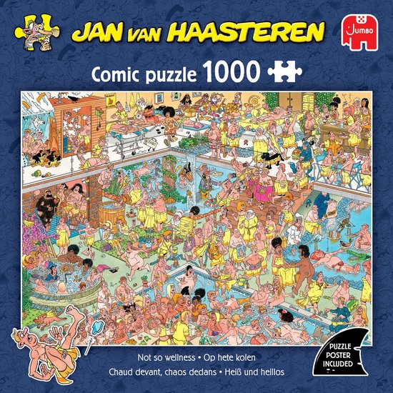 Jan van Haasteren - Op hete kolen - 1000 stukjes puzzel - Legpuzzel