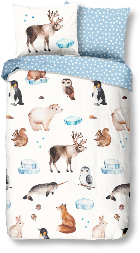 Good Morning Cold - Flanelle - Housse de couette - Simple - 140x200 / 220 cm - Multi