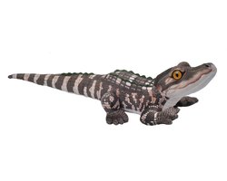 Wild Republic baby alligator knuffel - pluche - 50 cm - knuffeldier - reptielen - krokodillen