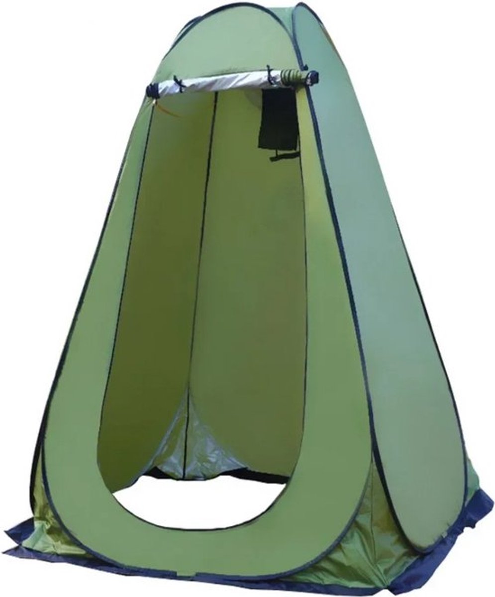 Gran Vida® - Draagbare Douchetent - 360° Privacy - Snel Opzetbaar - Polyester - Groen